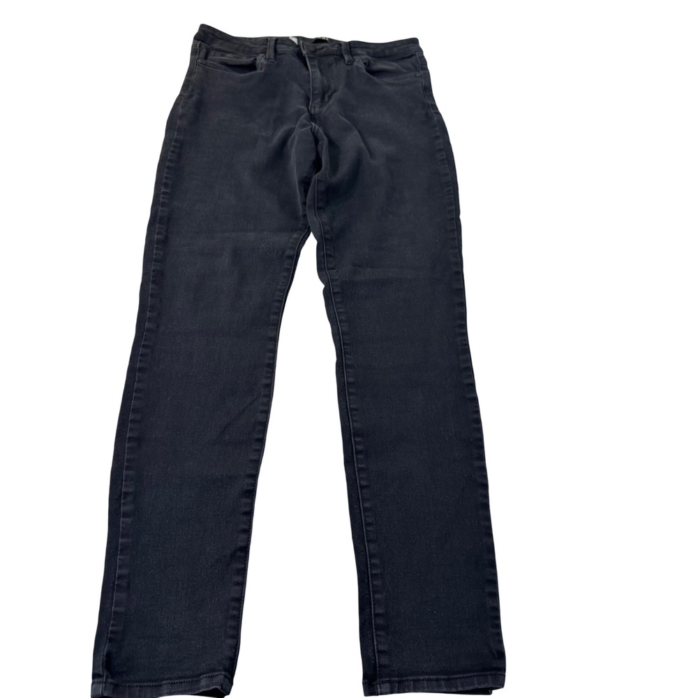 Kut from the Kloth Black High Rise Skinny Jeans Womens Size 12 Stretch Denim